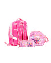 16 Inch Back pack Set - Labubu - Pink